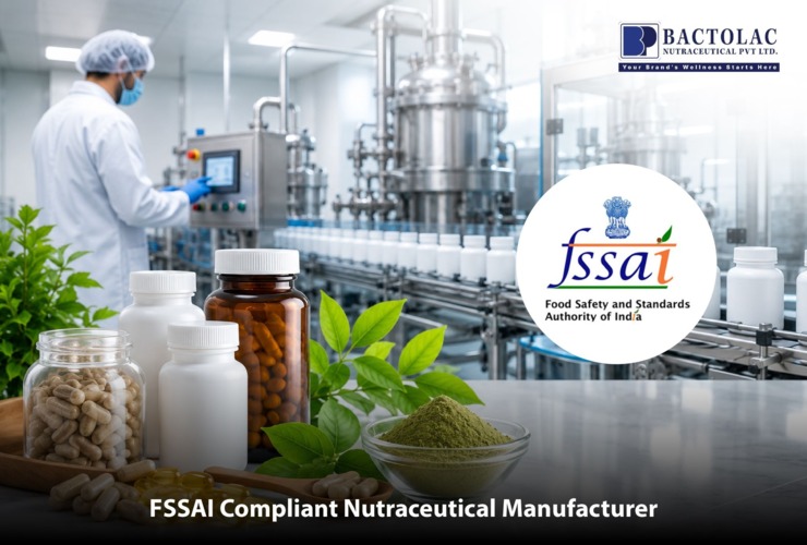 Production floor at Bactolac Nutraceuticals manufacturing facility in Hyderabad
