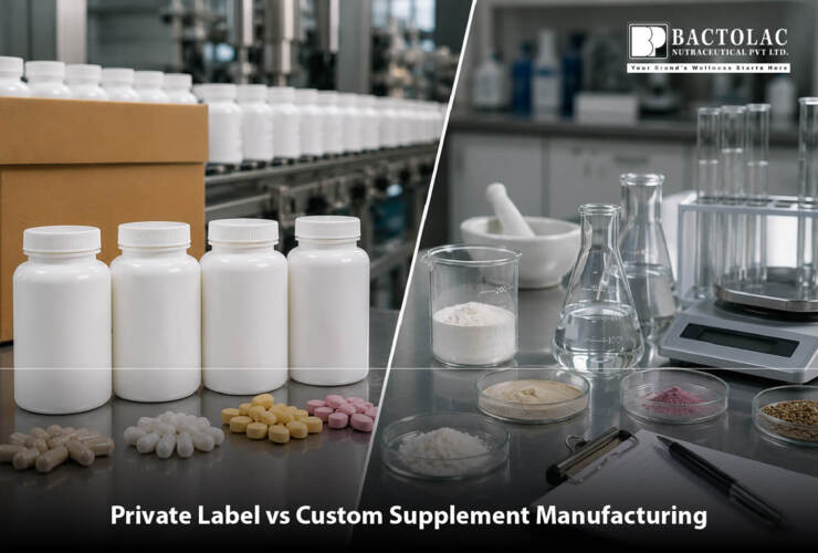 Quality control lab inside Bactolac Nutraceuticals facility