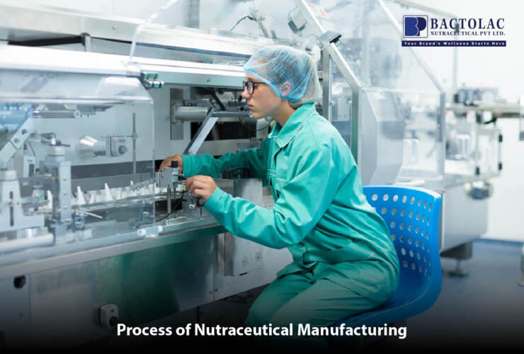 Interior view of Bactolac Nutraceuticals nutraceutical manufacturing facility