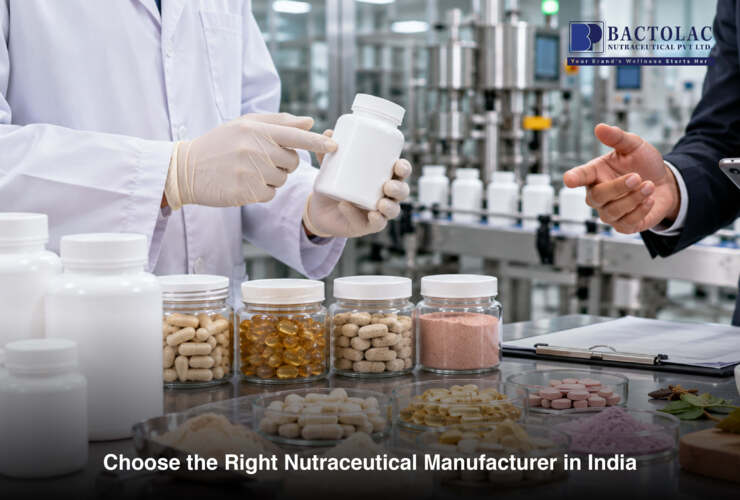 Nutraceutical manufacturer in India producing dietary supplements with quality control and manufacturing standards.