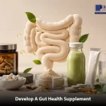 Gut health supplement development with key ingredients, formats, and formulation considerations